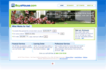 Tablet Screenshot of buyahouse.com